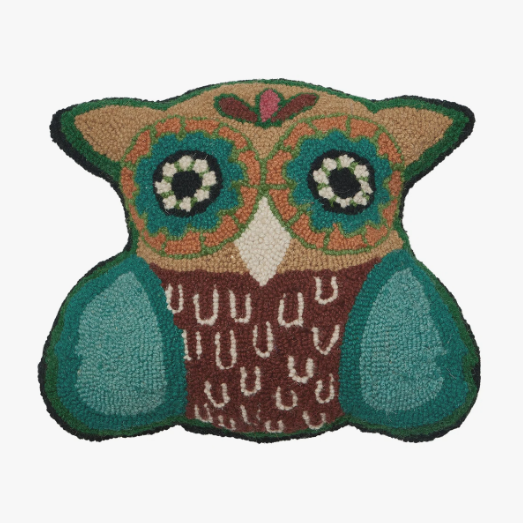 Hootie Wool Hook Pillow