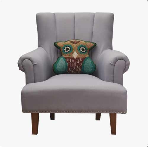 Hootie Wool Hook Pillow